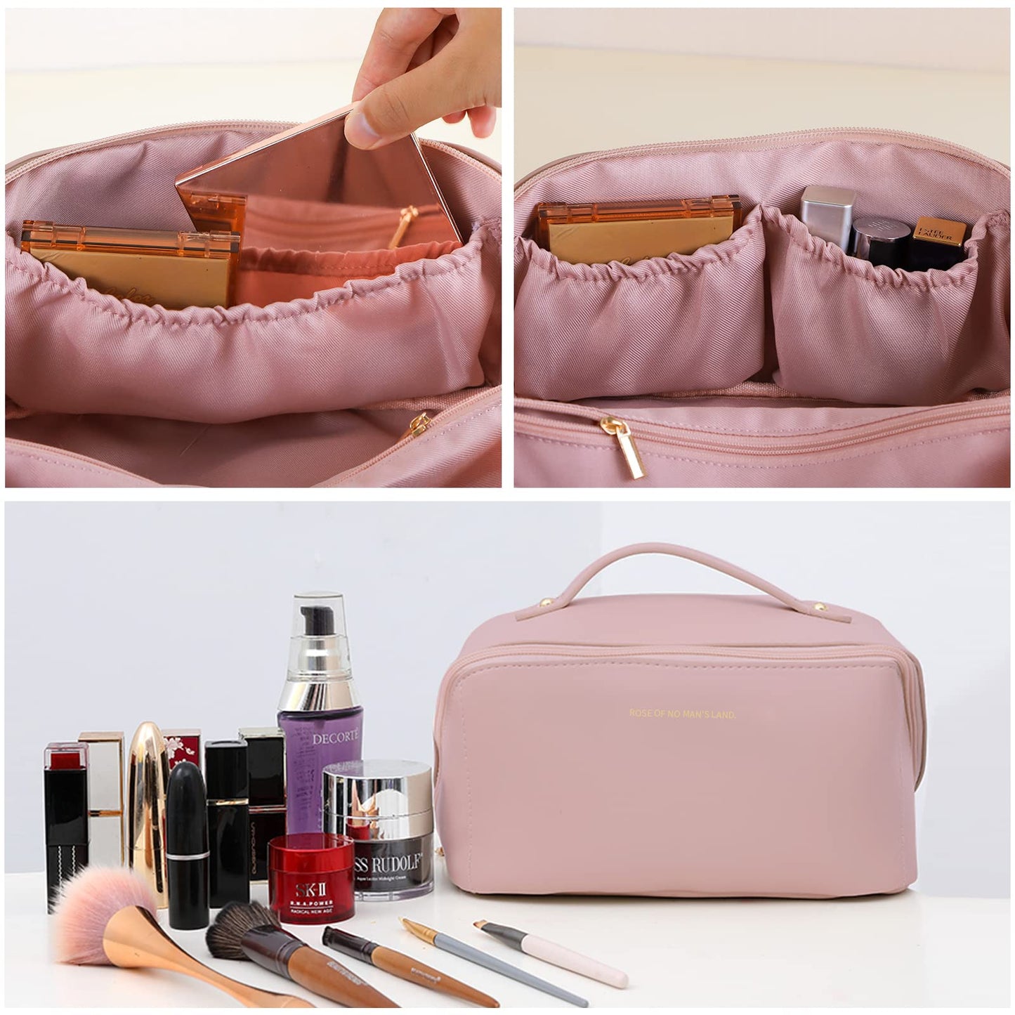 WATERPROOF COSMETIC TOILETRY BAG