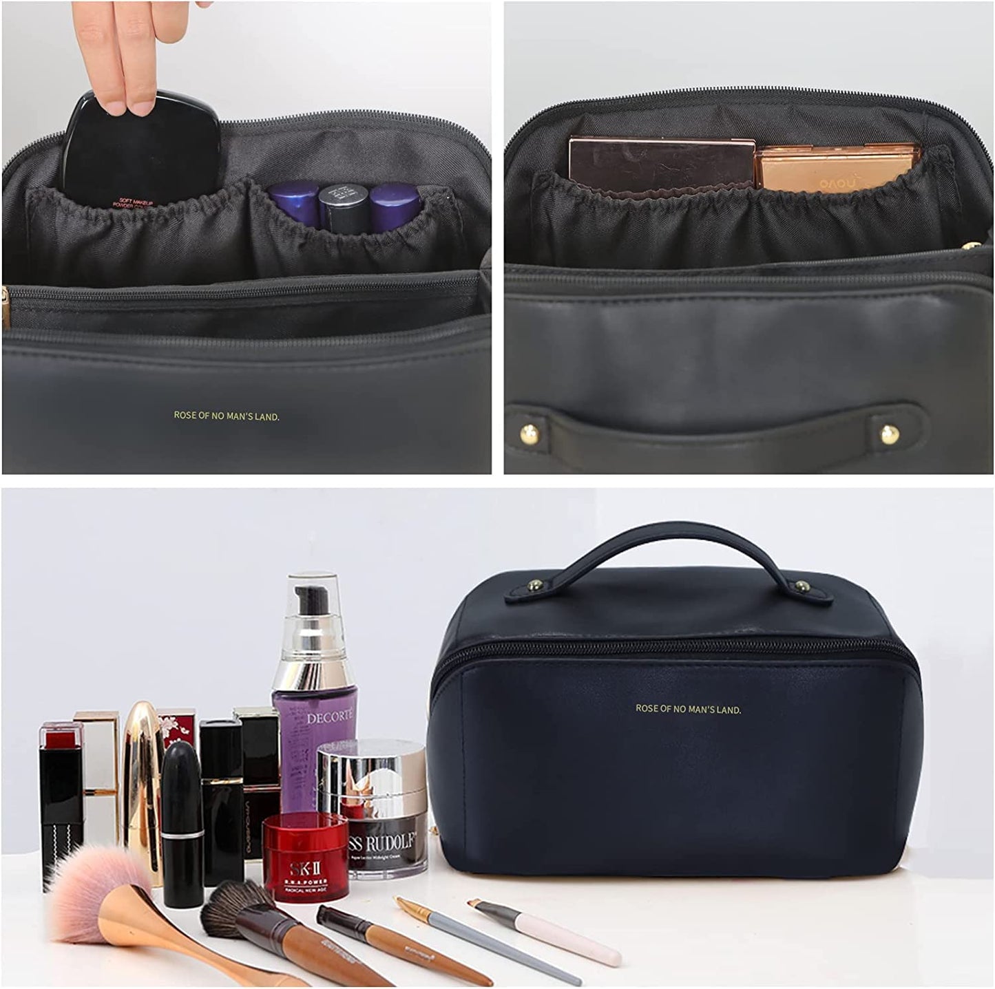 WATERPROOF COSMETIC TOILETRY BAG