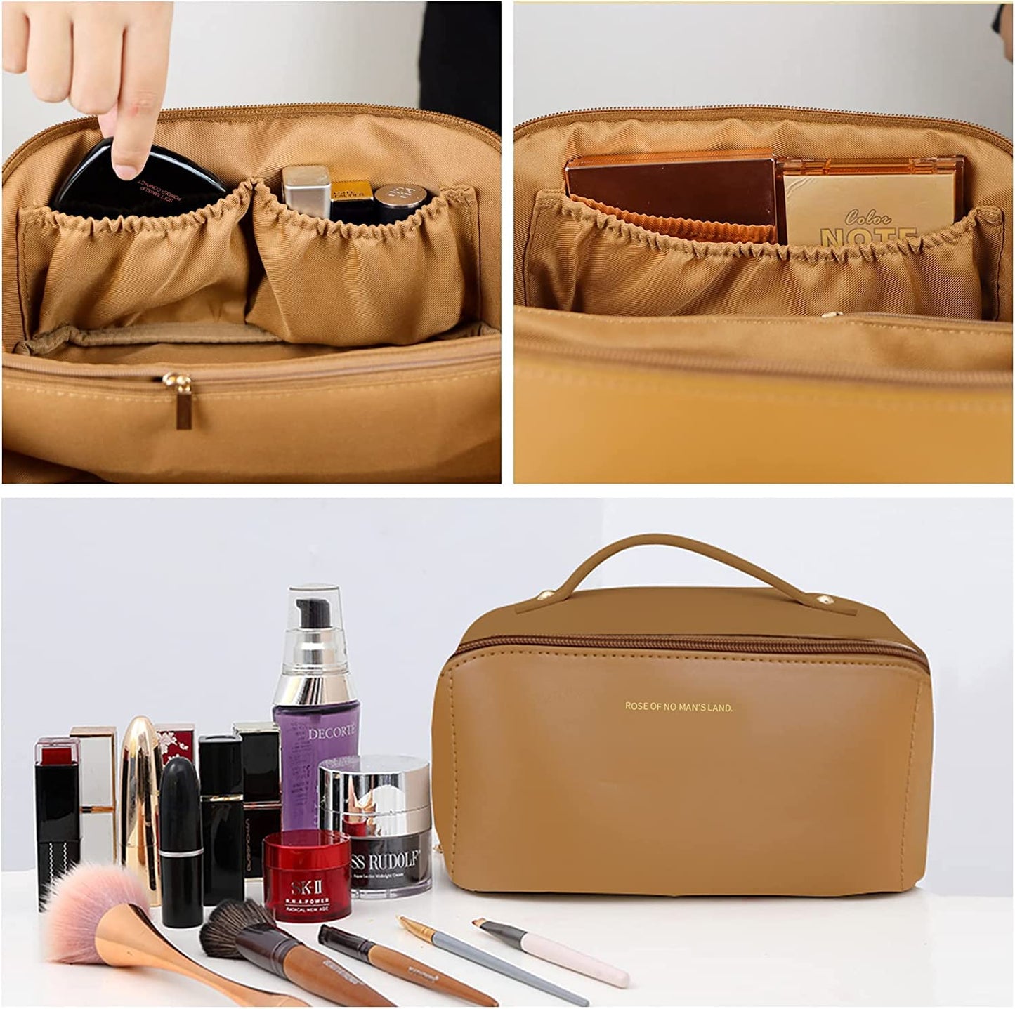 WATERPROOF COSMETIC TOILETRY BAG