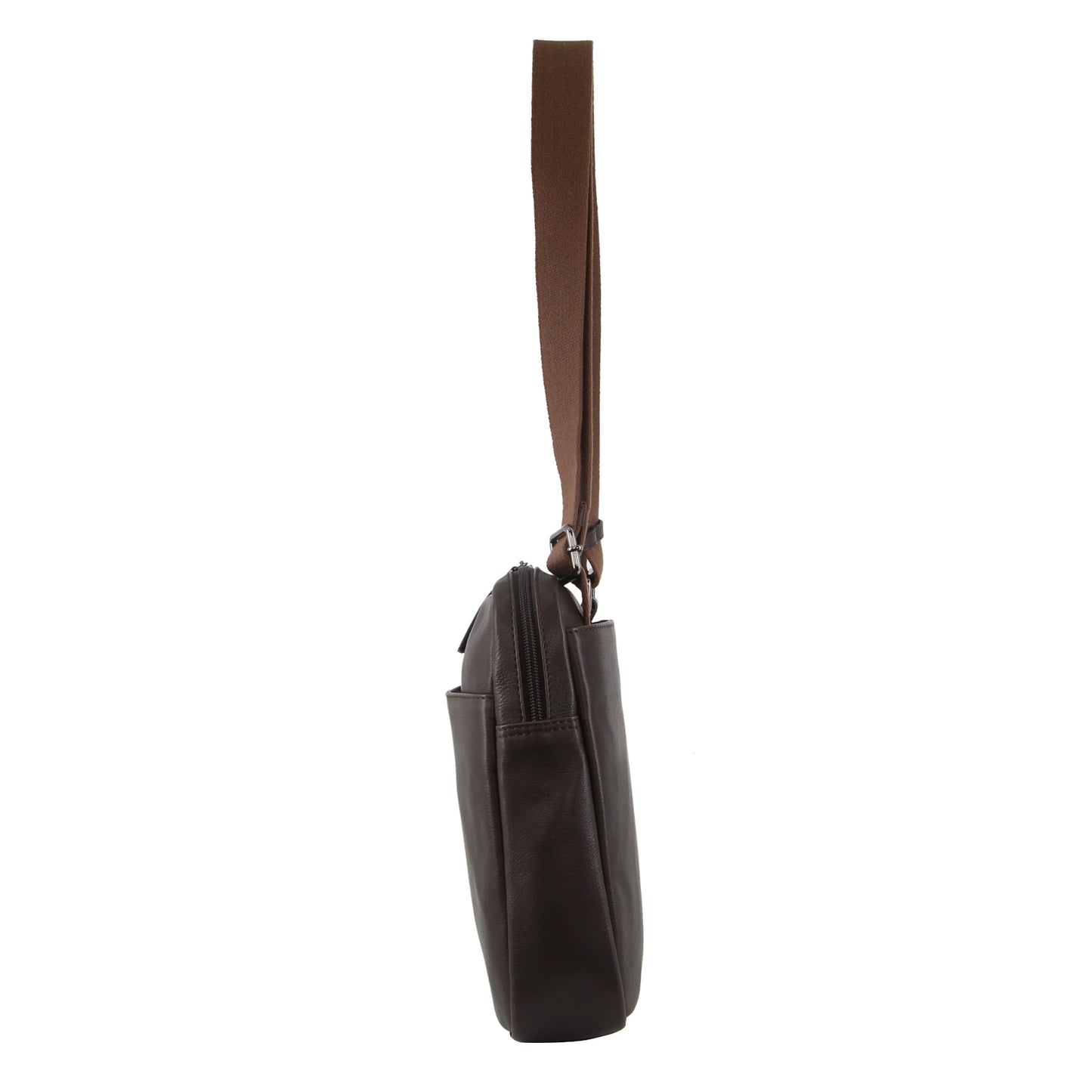 PIERRE CARDIN MENS LEATHER 13" LAPTOP BAG