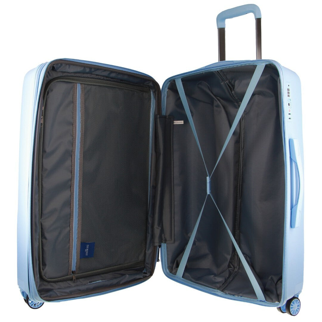 MILLENI 65CM MEDIUM TSA LOCK FLEXI HARD CASE LUGGAGE
