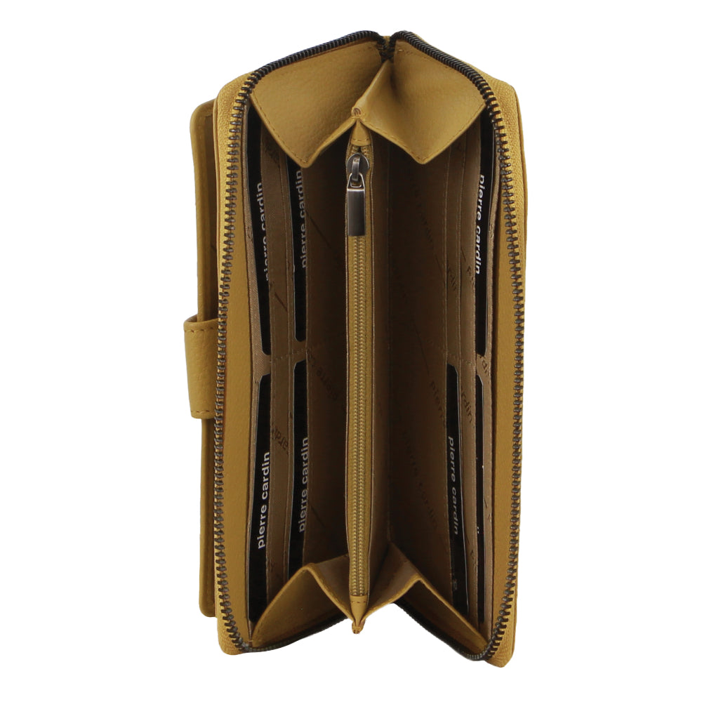 PIERRE CARDIN RFID ZIP AROUND LADIES WALLET