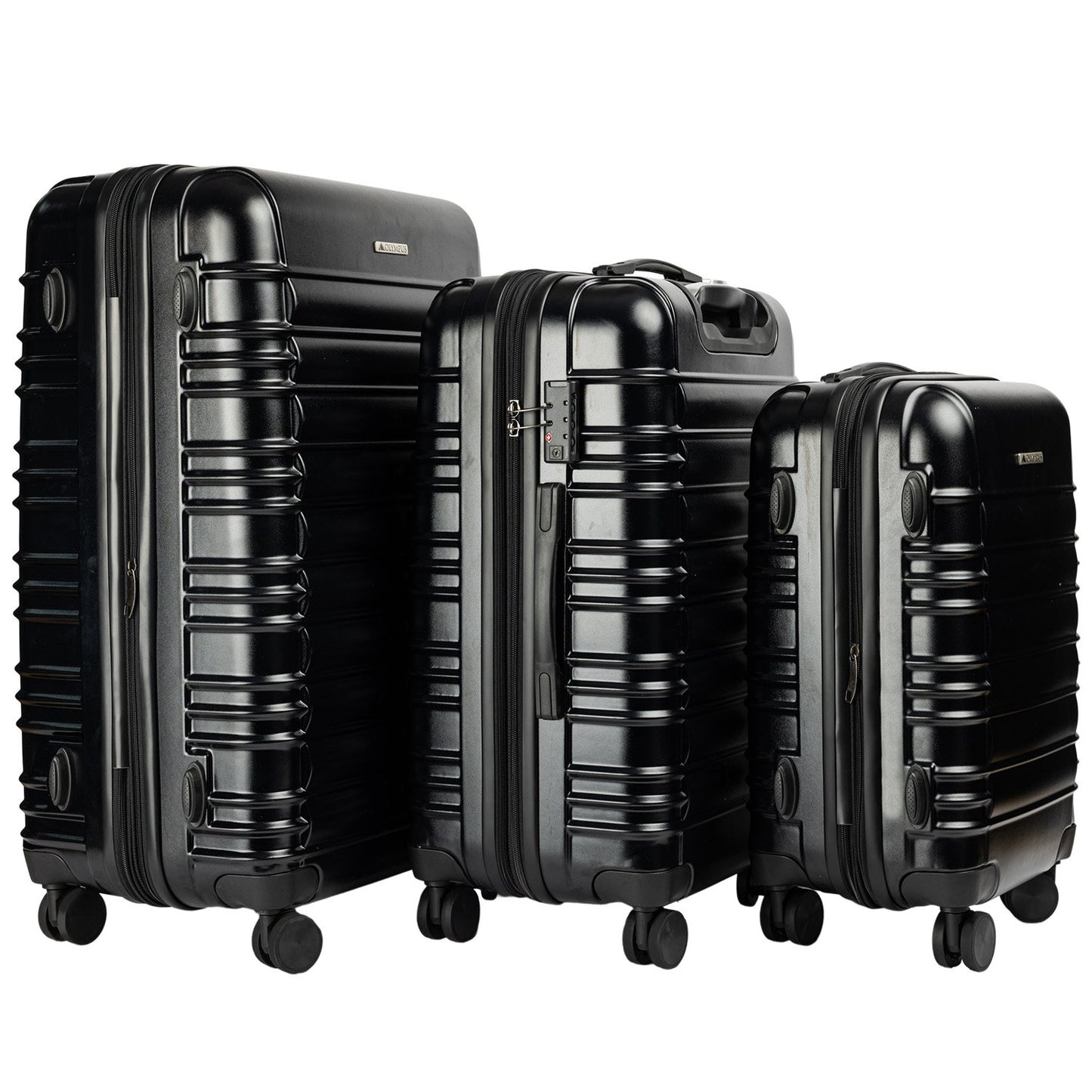 OLYMPUS NOCTIS 3PCE HARD CASE LUGGAGE SET