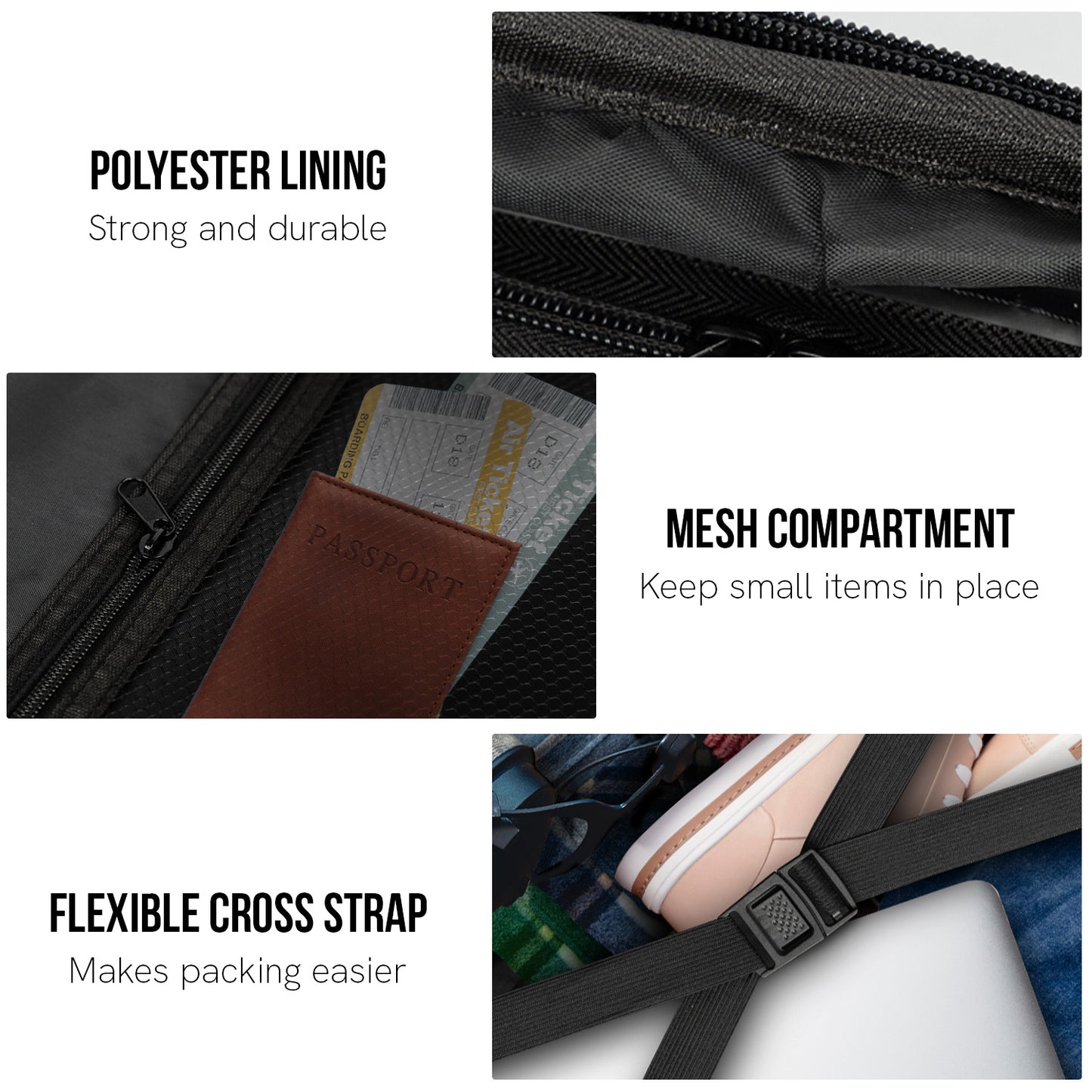 OLYMPUS NOCTIS 3PCE HARD CASE LUGGAGE SET
