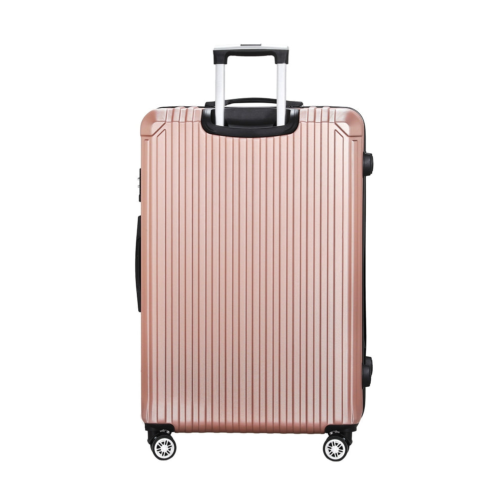 WANDERLITE ROSE GOLD TSA LOCK HARD CASE