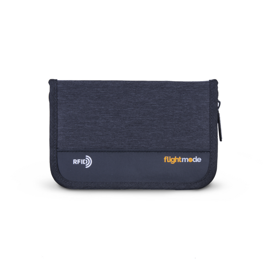 FLIGHTMODE RFID ZIP AROUND PASSPORT WALLET