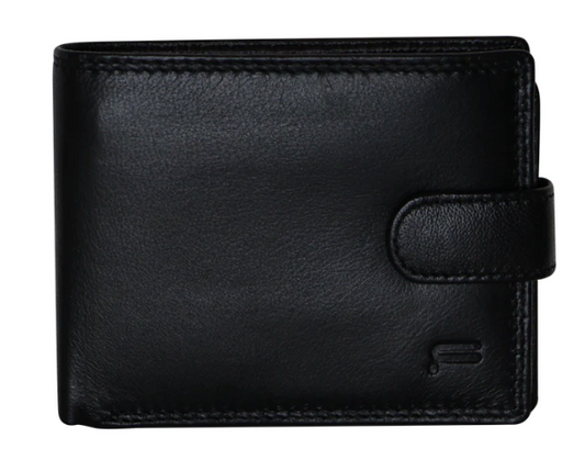 FUTURA LEATHER FOLD OVER RFID WALLET