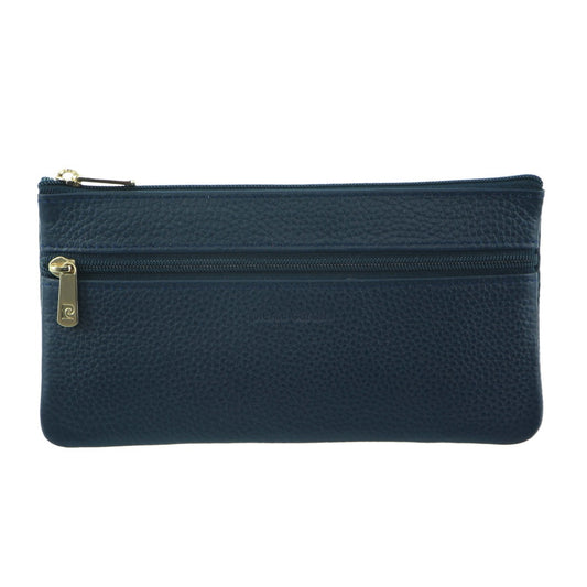 PIERRE CARDIN SOFT LEATHER LADIES ZIPPED WALLET PURSE