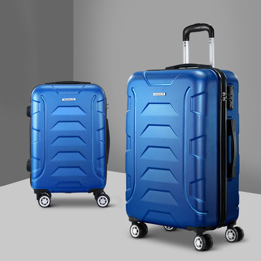 WANDERLITE SET OF TSA LOCK HARD CASE LUGGAGE