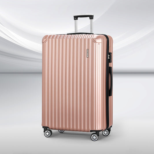 WANDERLITE ROSE GOLD TSA LOCK HARD CASE
